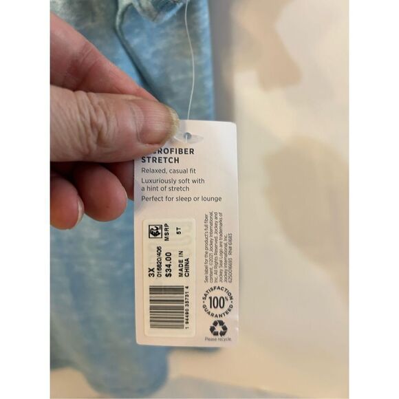 Jockey 3x better basic shirt new #61683 Blue - Picture 3 of 7